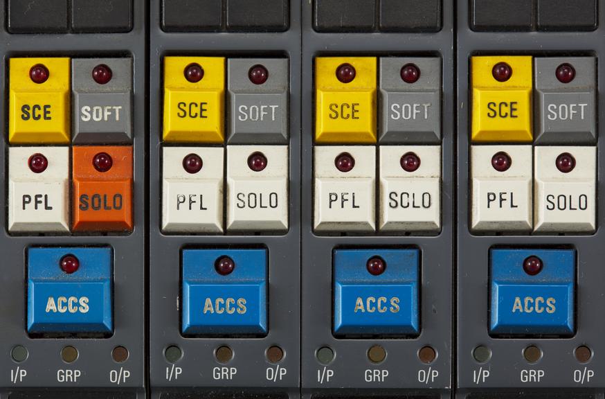 Control surface for Neve DSP-1 (Digital Signal Processing)