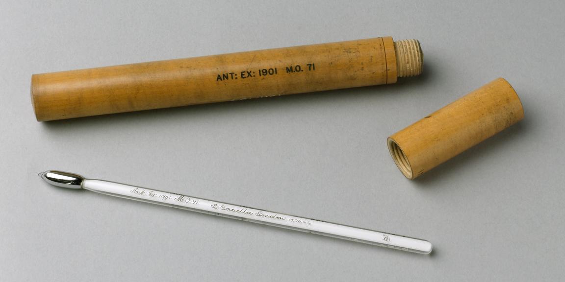 Case for Thermometer from Hypsometer used on the Antarctic Expedition, 1901