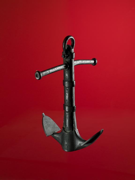 Model of a method of mending an anchor