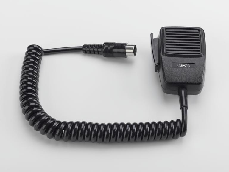 Microphone from 'Oscar One' CB transceiver, 1980-1983