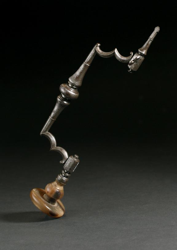 Brace and bit cranial trephine, possibly 18th century