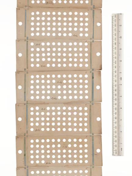 Variable punch cards for Analytical Engine