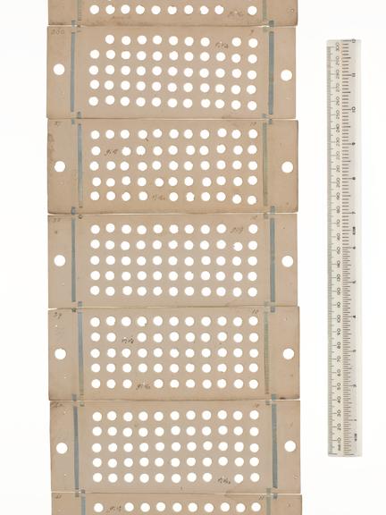 Variable punch cards for Analytical Engine