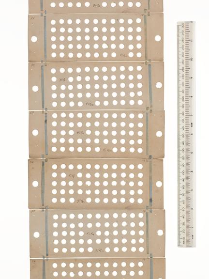 Variable punch cards for Analytical Engine