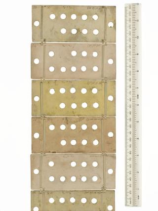 Operation punch cards for Analytical Engine