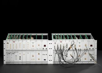 CT2 wireless telephone test bed module representing base station, 1988