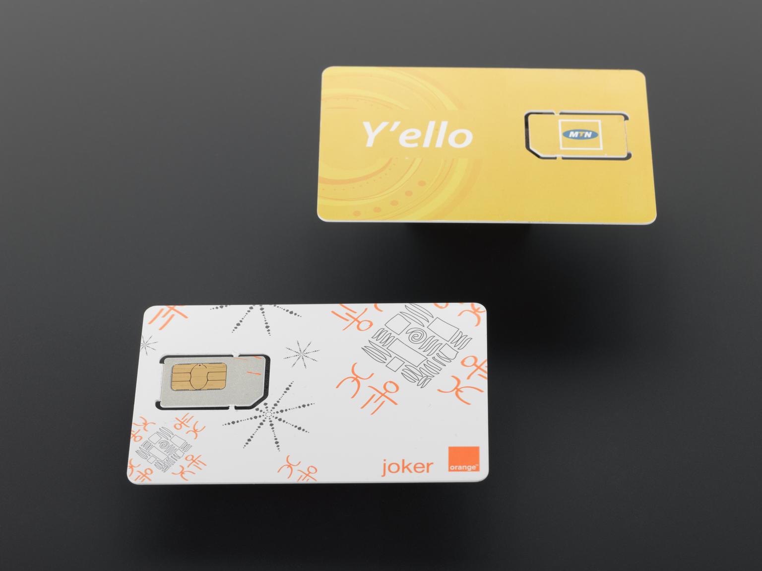 Mtn Router Sim Card SIM card for the MTN mobile network, 2012 | Science Museum Group Collection
