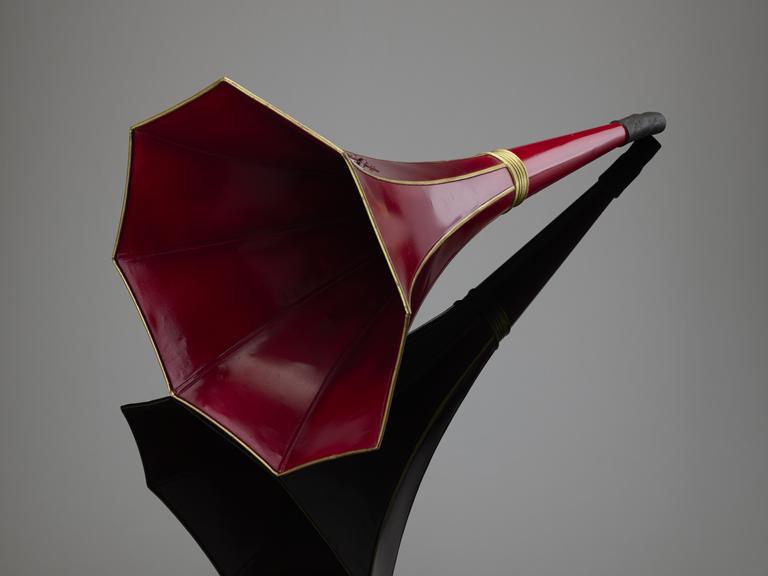 Spare Horn for Edison "Fireside" phonograph, c. 1909.