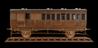 Model railway carriage, 1/12 scale