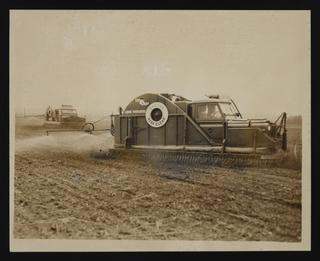 A photographic print of Industry, Agriculture, Machinery - Hovercraft