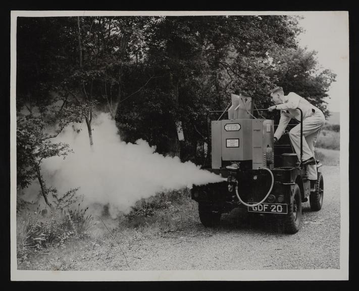 A photographic print of Industry, Agriculture, Pests
