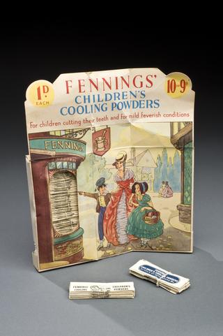 Fennings' Children's Cooling Powders, England, 1940-1970