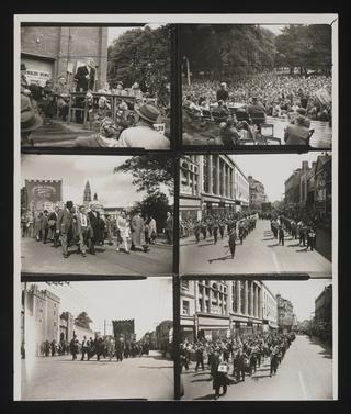 A photographic print of Industry, Fuel & Power - Coal, Miners - Welfare - Galas & Fetes, Welsh Miners