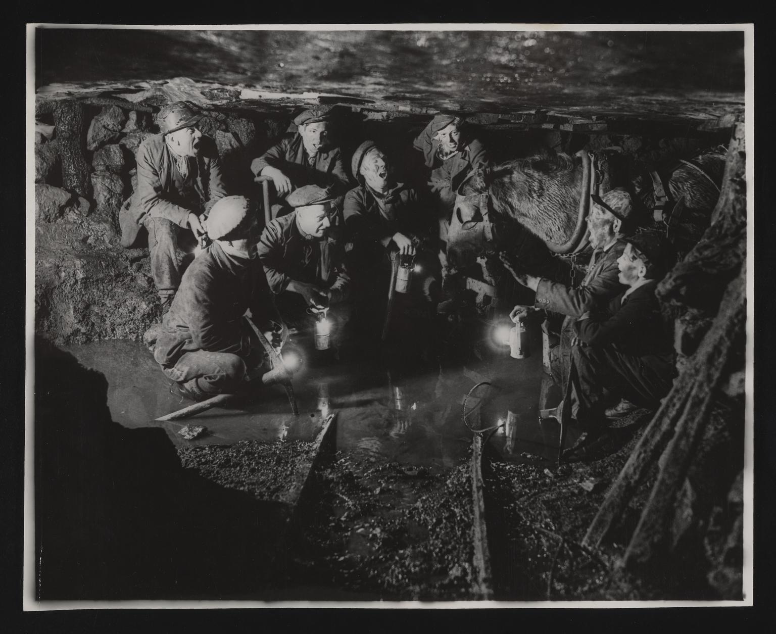 A photographic print of Industry, Fuel + Power - Coal, Pit Scenes ...
