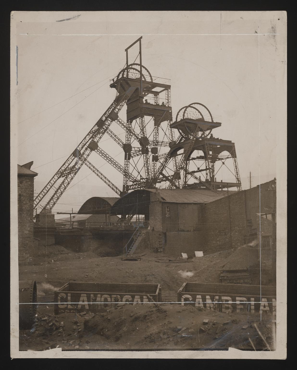 A photographic print of Industry, Fuel & Power - Coal, Pits - Welsh ...