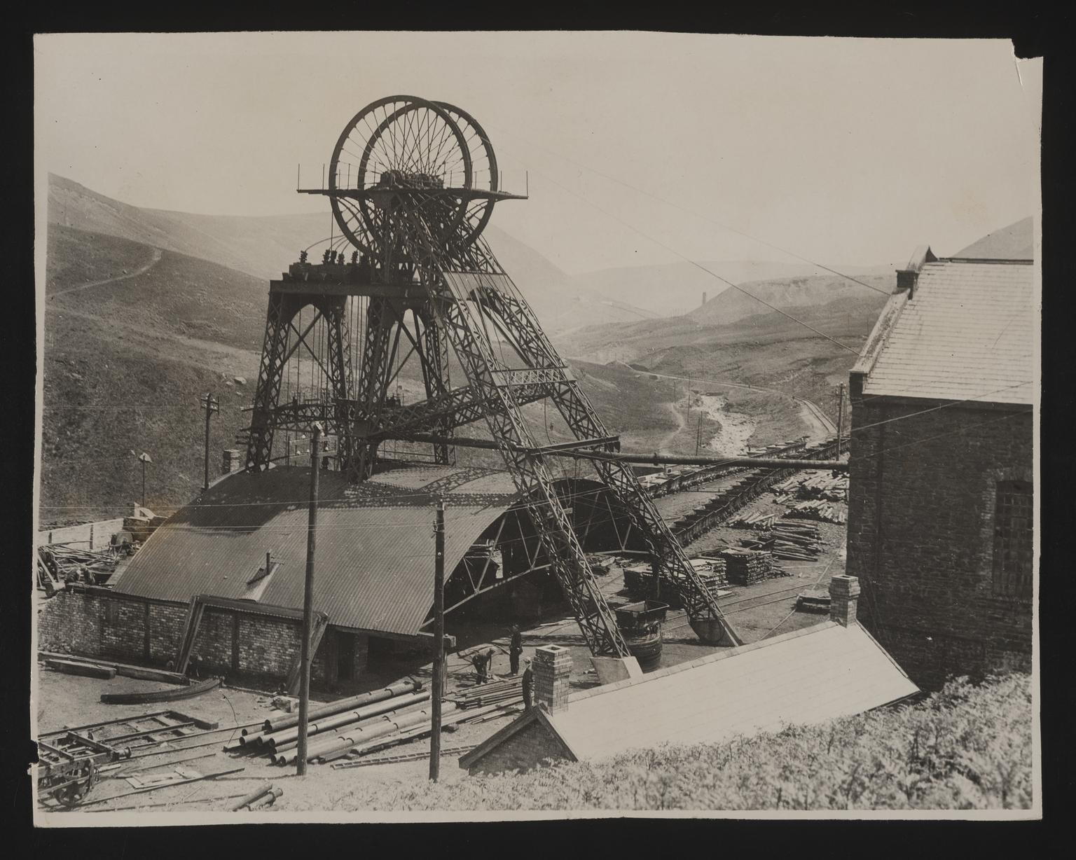 A photographic print of Industry, Fuel & Power - Coal, Pits - Welsh ...