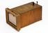 Large calotype camera (no lens) with rack for raising, c