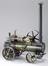 Model of a single-cylinder Robey portable steam engine and