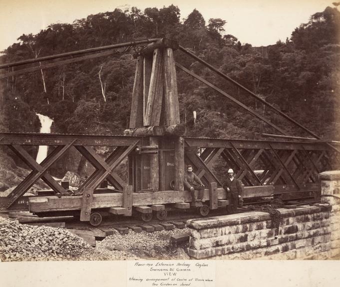 Railway bridge under construction