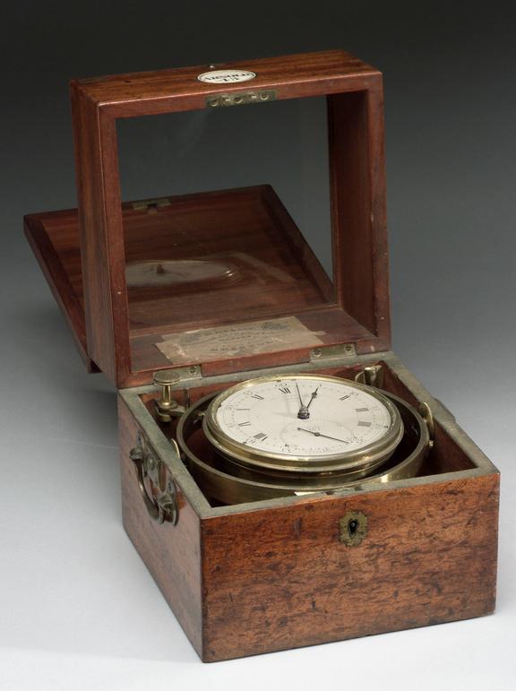 Two-day chronometer by John Arnold and Son, with case, no