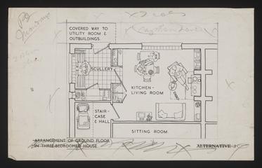A document of Housing, Post War, Houses - Models Only