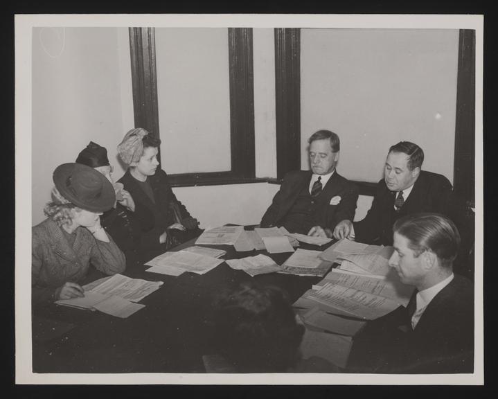 A photographic print of Housing, Post War, Rents Rent Tribunals, Misc