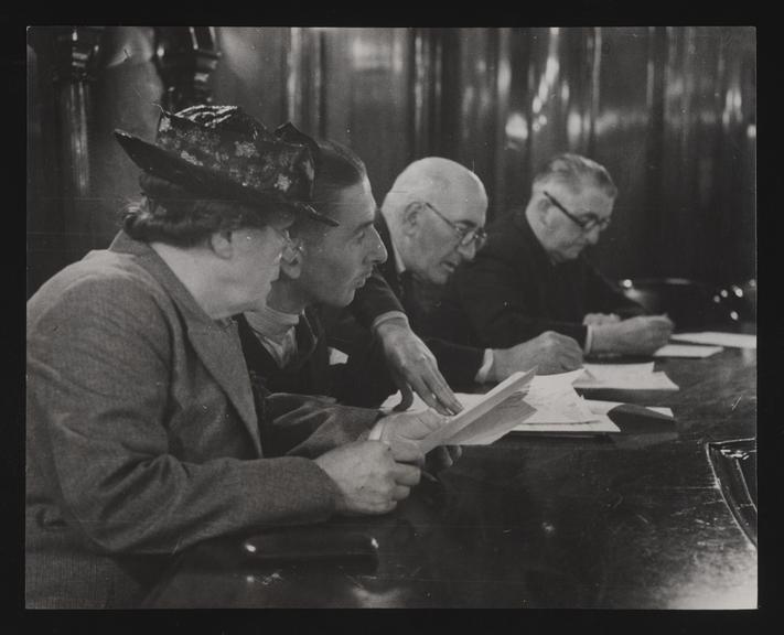 A photographic print of Housing, Post War, Rents 1945 1957, Rent