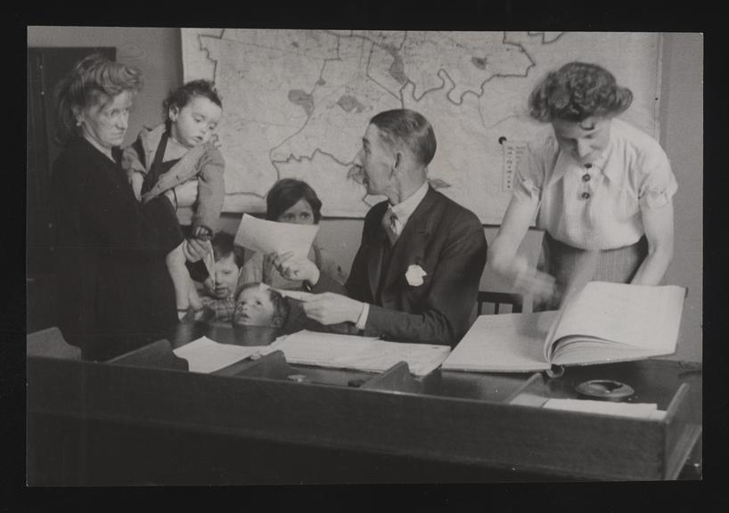 A photographic print of Housing, Post War, Rents 1945 1957, Rent