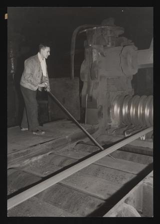 A photographic print of Industry, Metal - Iron & Steel, Forges, Drop Hammers, Rolling Mills