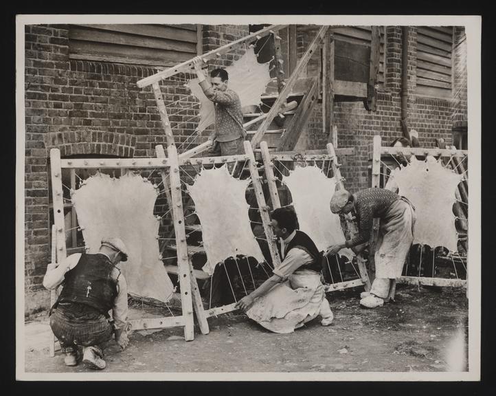 A photographic print of Industry, Leather