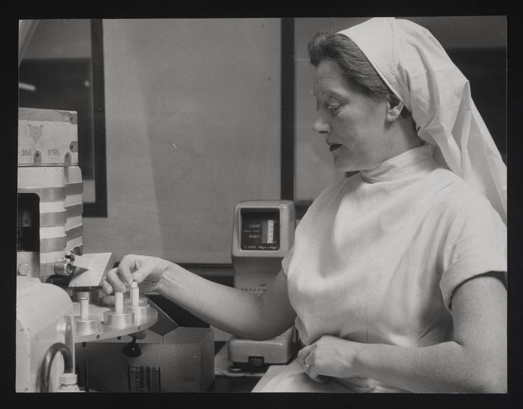 A photographic print of Industry, Medical, Surgical, Optical Science