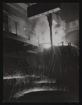 A photographic print of Industry, Metal - Iron & Steel, Steel Casting & Moulding