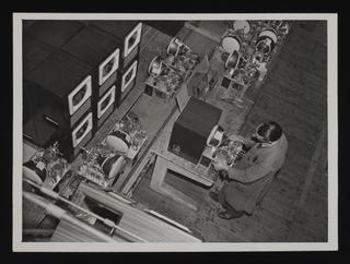 Daily Herald Photograph: Assembling televisions at Southend-on-Sea factory