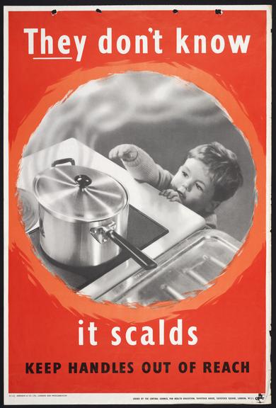 Poster, 'They don't know it scalds'