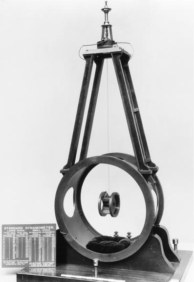 Large standard electrodynamometer Made by Elliott Bros. - 1888