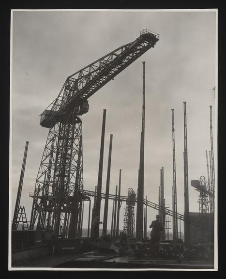 A photographic print of Industry, Shipbuilding