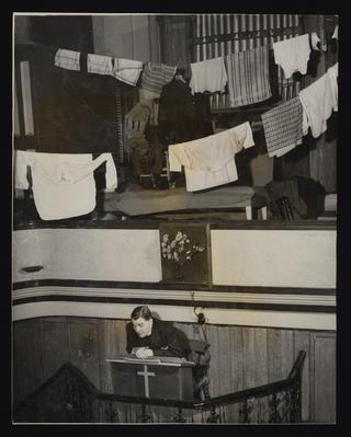 A photographic print of Industry, Miscellaneous, Unemployed - Post War, 1945
