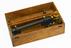 Galvanometer string, brass, in wooden case