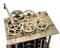 Portion of Babbage's calculating machine, Difference Engine No