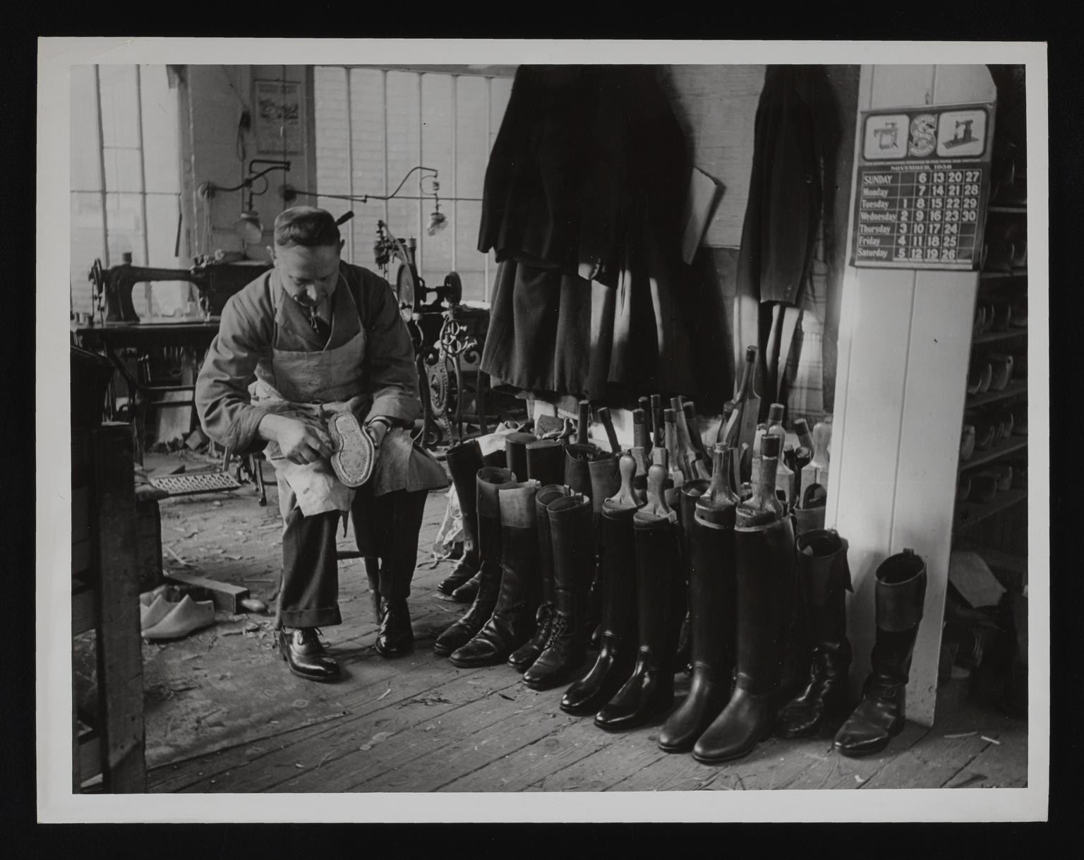 A photographic print of Industry, Boot & Shoe | Science Museum Group ...