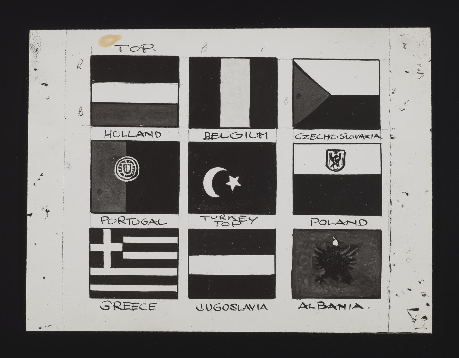 A photographic print of Flags | Science Museum Group Collection