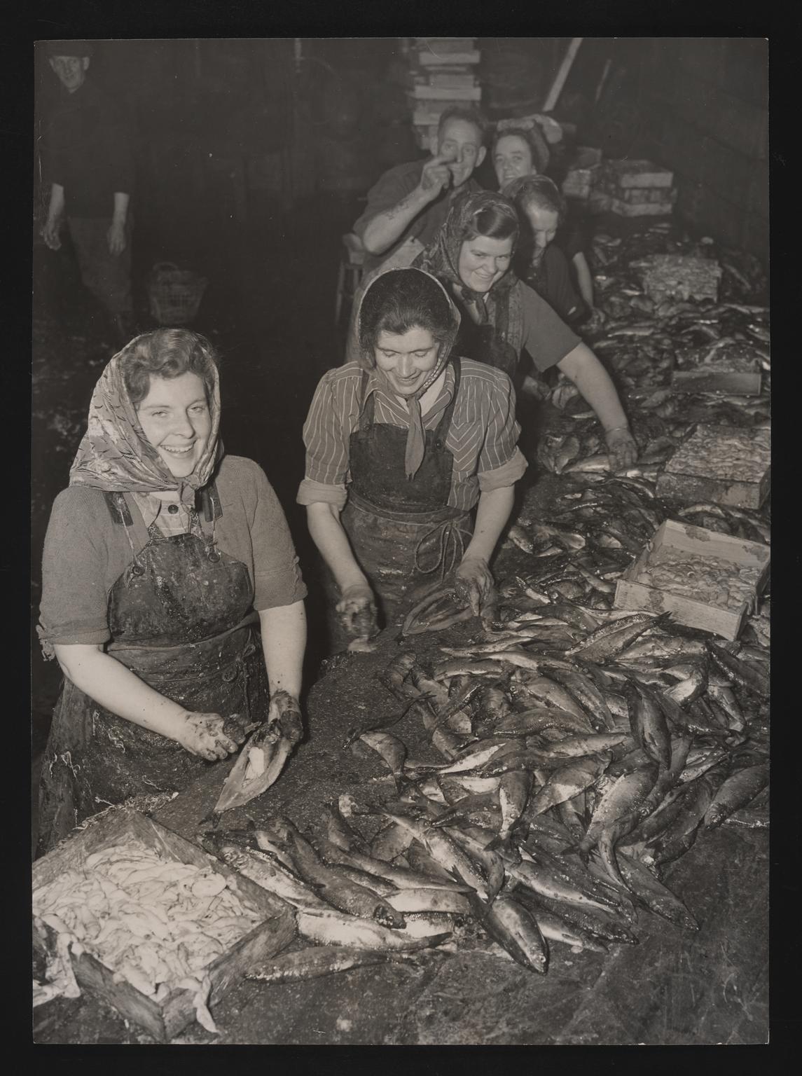 A photographic print of Fishing, Fishergirls | Science Museum Group ...