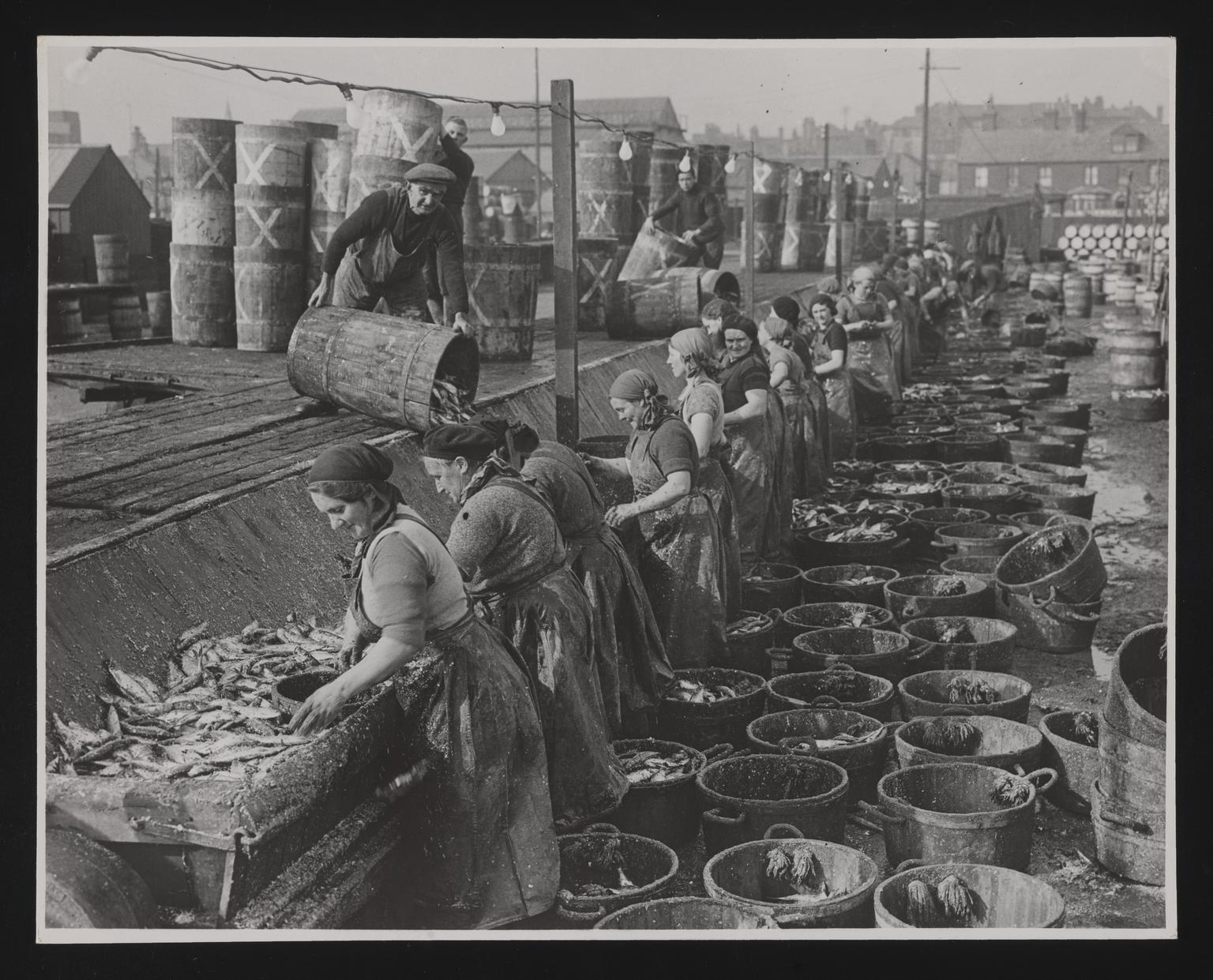 A photographic print of Fishing, Fishergirls | Science Museum Group ...