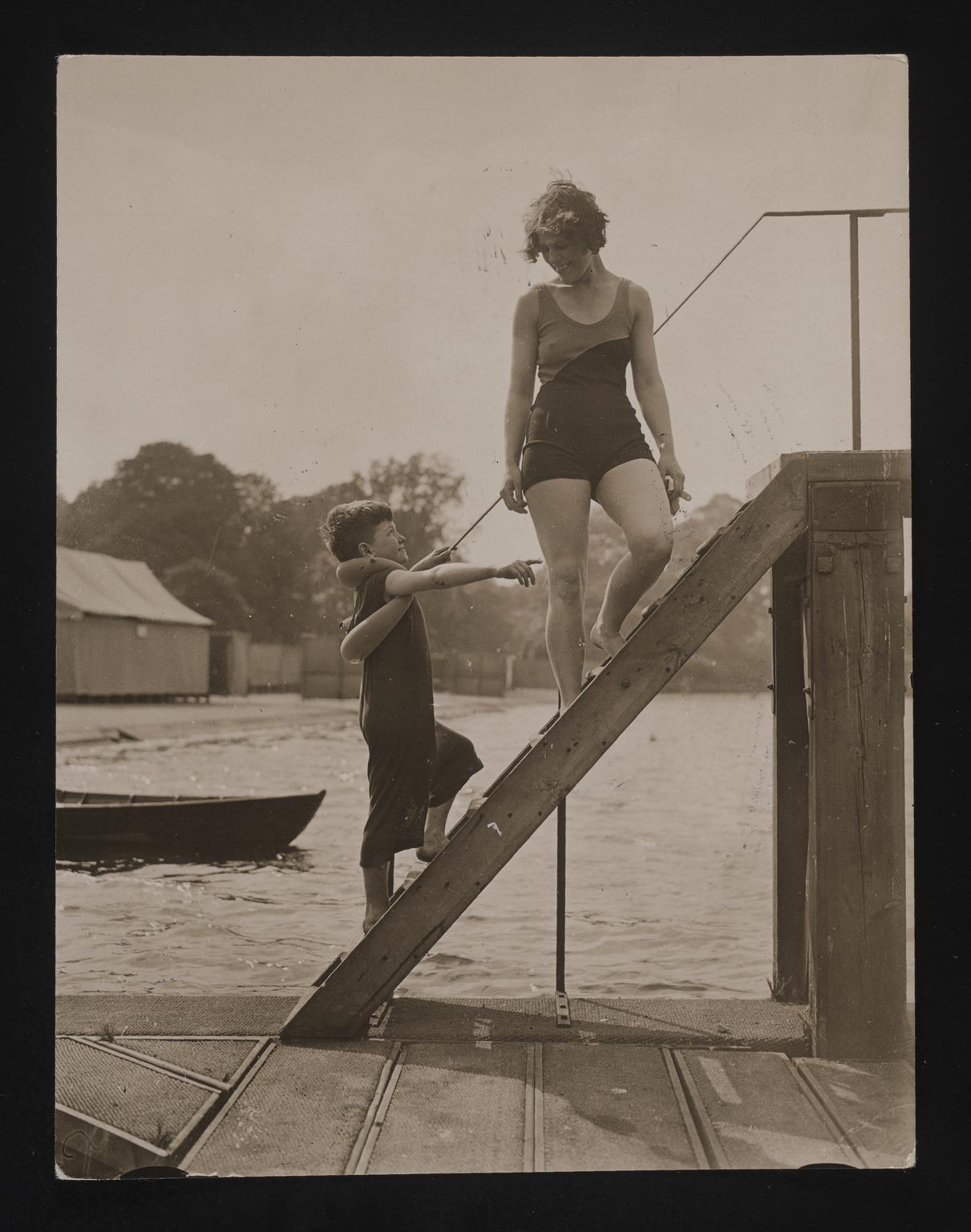 A photographic print of Bathing, General, Taking Refreshments | Science ...