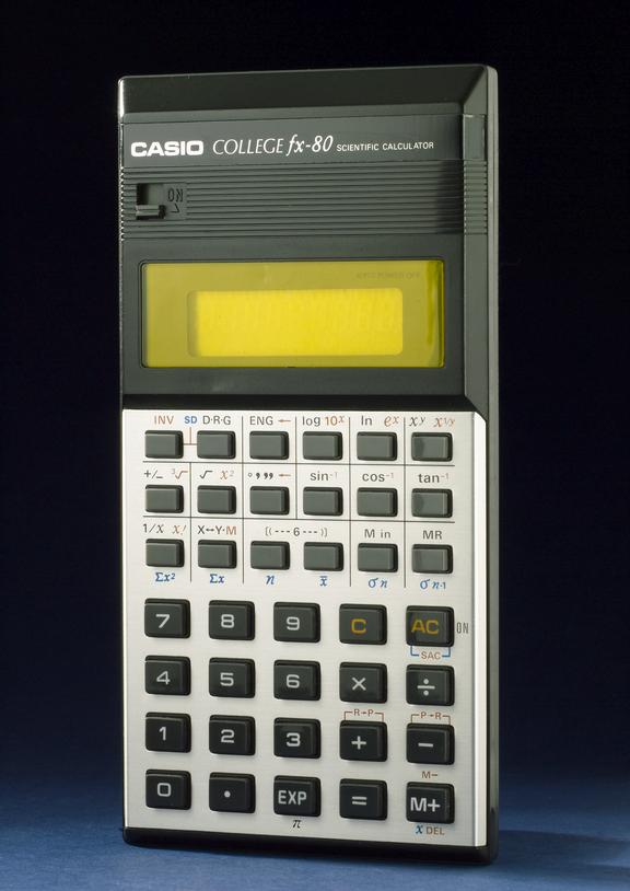 Casio College FX-80 pocket scientific electronic calculator