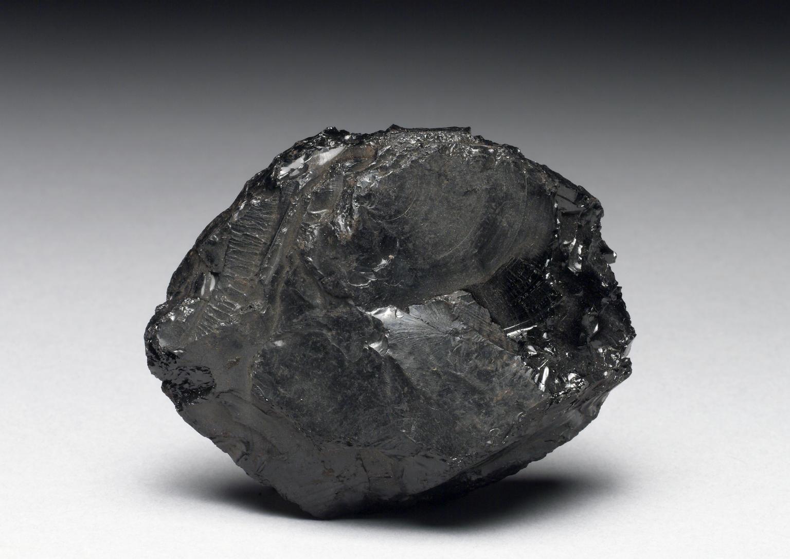 Sample of Gilsonite, used in the manufacture of AGR Graphite, from ...