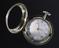 Watch with Flamenville dead-beat escapement, signed Josh Harris