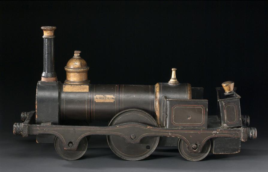 Model locomotive, 2-2-2 locomotive No.1 