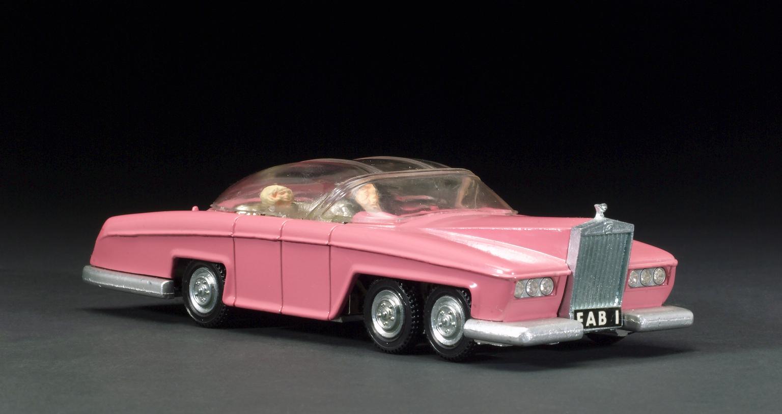 A Vintage boxed toy JR 21 FAB 1 Lady Penelope's car Thunderbirds J