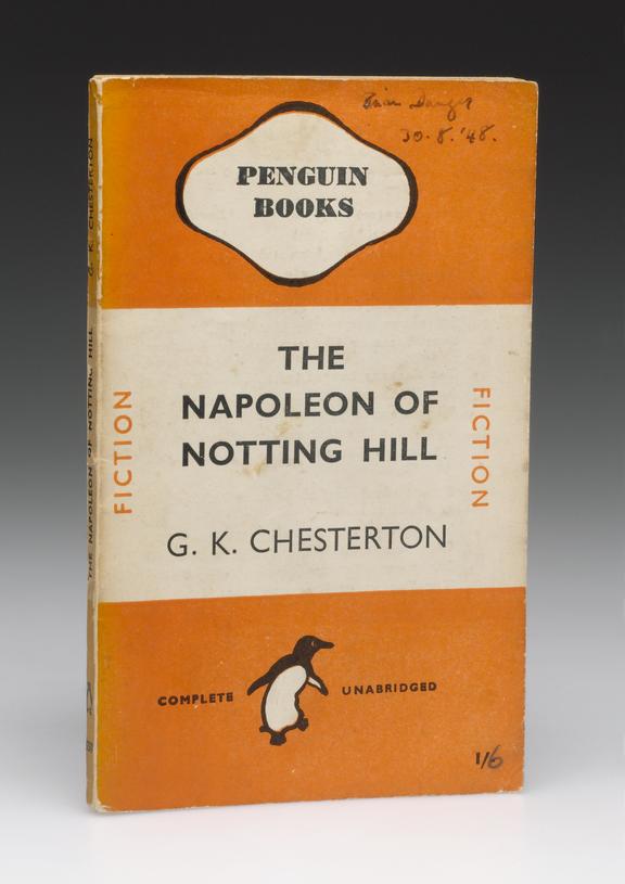 Penguin book, 'The Napolean of Notting Hill', by G. K